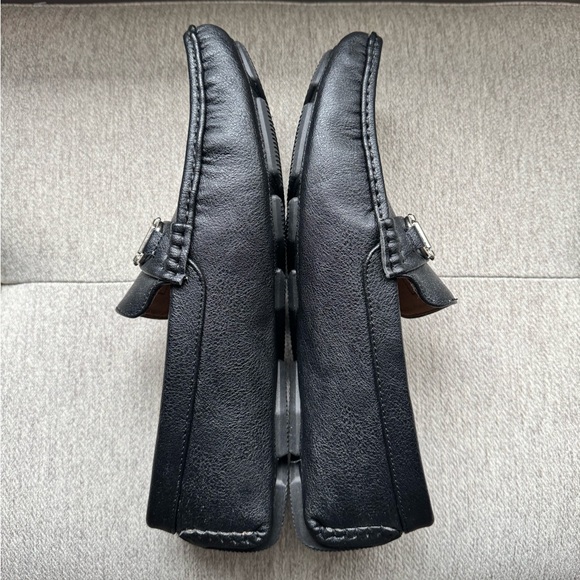 Men's Black Driving Loafers - Picture 8 of 15